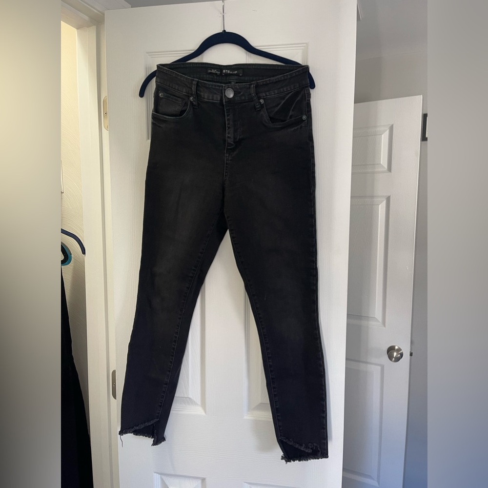 STS blue - Ellie high rise ankle jeans - black - size 27